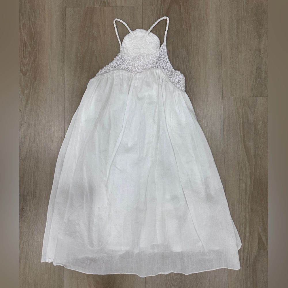 La Piccola Danza White Dress, Girls, Size 7